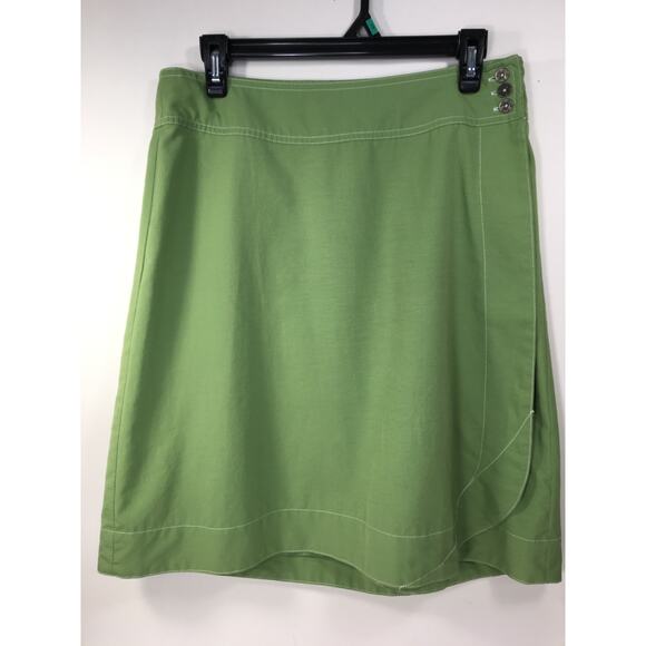 Kuhl Mountain Culture Wrap Hiking Skirt Women's Size 10 Green - Picture 1 of 9
